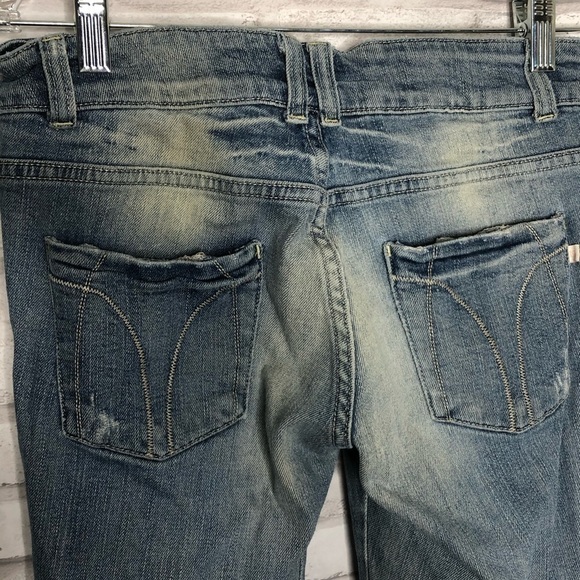 JLo faded distressed capris, size 3 - Picture 6 of 8